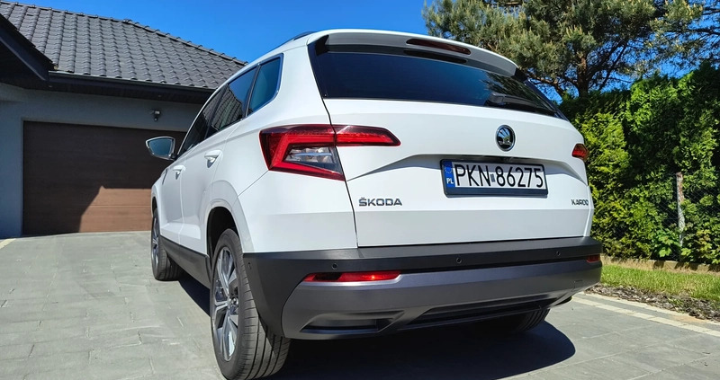 Skoda Karoq cena 88000 przebieg: 122000, rok produkcji 2017 z Konin małe 781